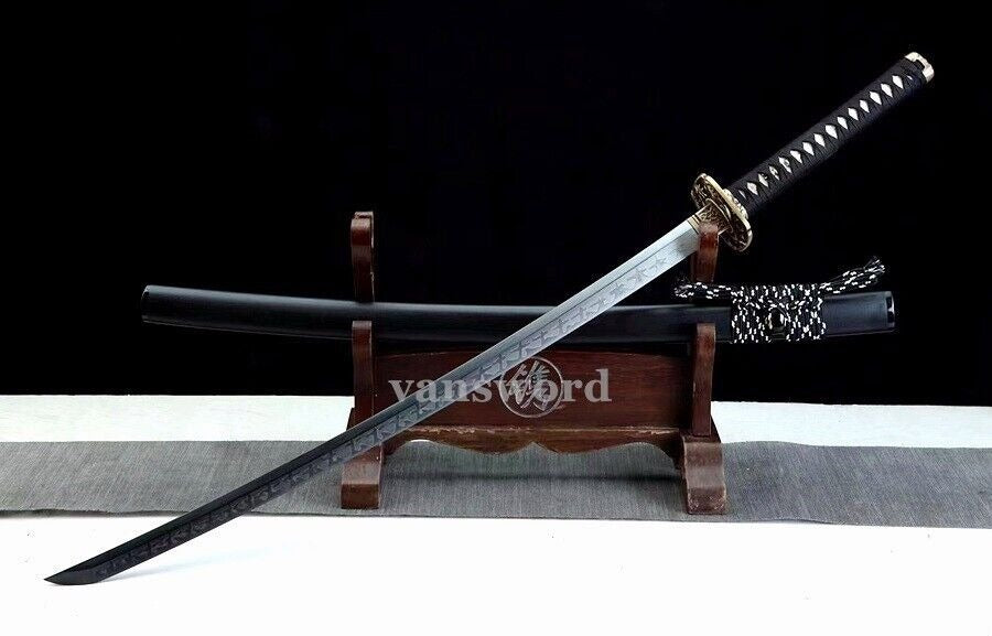 1095 Carbon Steel Hand Forged Japanese Samurai Sword Katana Full Tang Sharp.