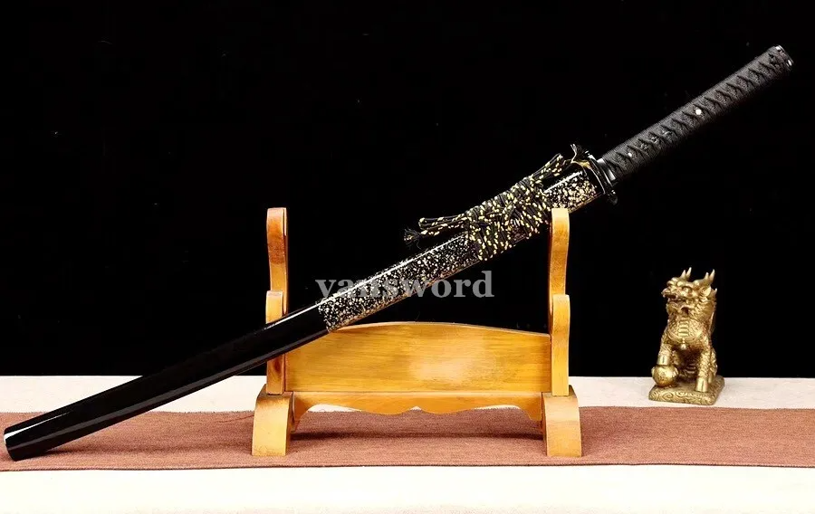 Katana Sword T10 Steel Clay Tempered Real Japanese Battle Ready Sharp New