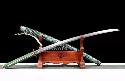 Hand Forged Folded Steel High Quality Japanese Samurai Katana Sword Sharp.