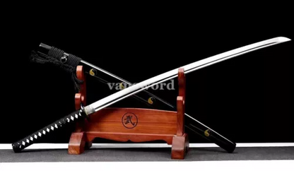 Japanese Katana Samurai Sword High Carbon Steel Full Tang Sharp Battle Ready