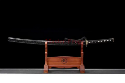 Hand Forged T10 Clay Tempered Japanese Katana Samurai Sword Sharp Battle Ready.