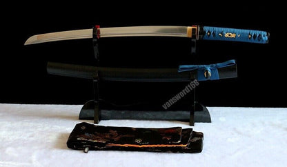 Handmade 1095 High Carbon Steel Japanese Samurai Real Sword Wakizashi Full Tang