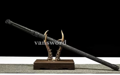 Handmade Carbon Steel Japanese Samurai NINJA Sword Real Weapons Full Tang Sharp