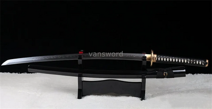 Japanese Katana Sword T10 Steel Clay Tempered Choji Hamon Battle Ready Sharp