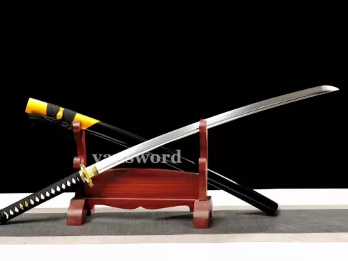 Handmade 9260 Carbon Steel Katana Japanese Samurai Sword Full Tang Sharp