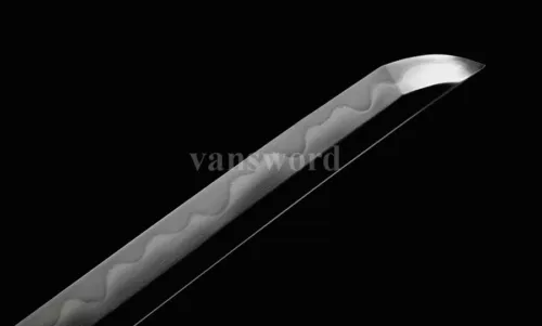 Japanese Katana Samurai Sword Folded Steel Clay Tempered Full Tang Battle Ready.