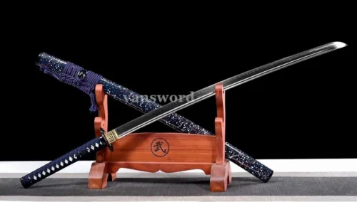 T10 Steel Clay Tempered Real Katana Samurai Battle Ready Sword Blade Japanese.