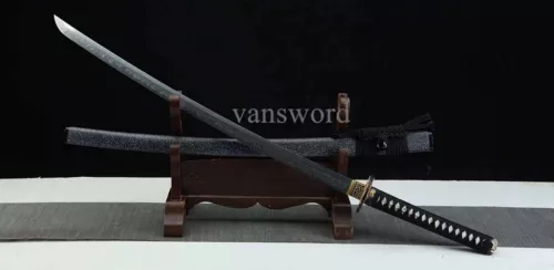 Handmade T10 Steel Rael Hamon Japanese Katana Samurai Sword With Dragon Tsuba.