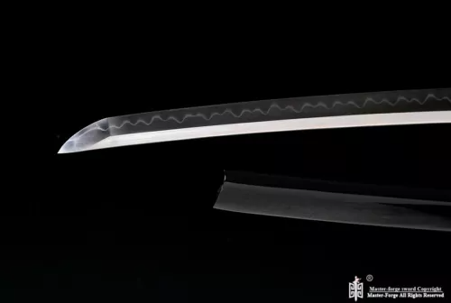 hand forge Laminated Shihozume clay tempered Japanese samurai O-katana sword