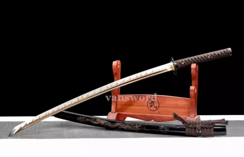 1095 High Carbon Steel Real Japanese Katana Samurai Sword Sharp Battle Ready