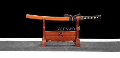 Handmade Japanese Wakizashi T10 Steel Clay Tempered Steel Samurai Sword Sharp.