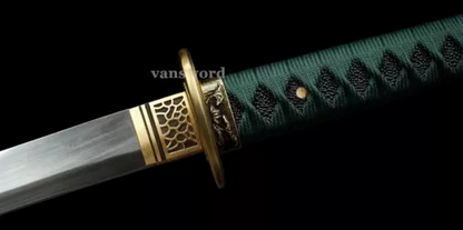 T10 Steel ClayTempered Japanese Katana Samurai Sword Full Tang Real Weapon Sharp