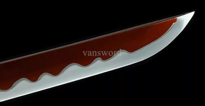 Japanese Katana 1095 High Carbon Steel Samurai Sword Full Tang Handmade Sharp.