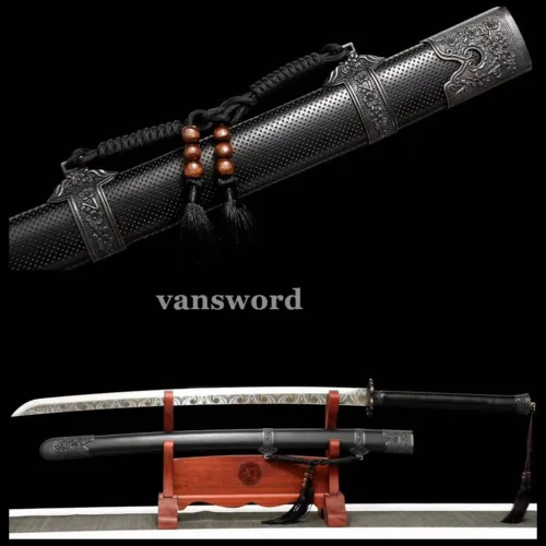 High 1095 Carbon Steel Chinese Real Dao Sword Sharp Full Tang Battle ready