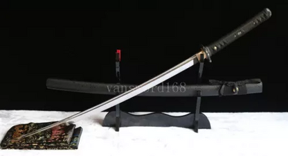 9260 Spring Steel Japanese Samurai Battle Ready Sword Katana Heavy Cutting