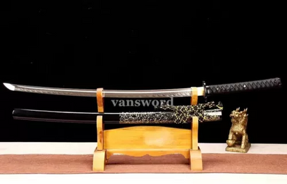 Katana Sword T10 Steel Clay Tempered Real Japanese Battle Ready Sharp New