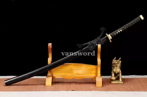 Japanese Katana High Carbon Steel Original Samurai Battle Ready Sword Sharp.