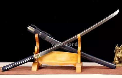 High Quality T10 Clay Tempered Steel Japanese Samurai Katana Sword Sharp Handmad