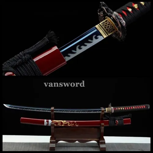 High 1095 Carbon Steel Katana Japanese Real Samurai Sword Battle Ready Sharp