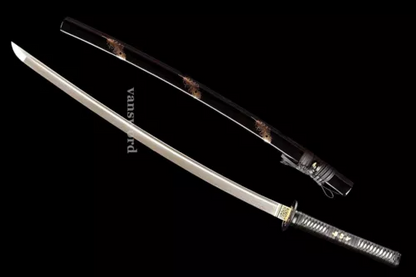 High Quality Damascus Katana Folded Steel Japanese Samurai Sword Sharp