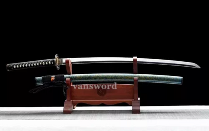 Japanese Samurai Katana High Quality 9260 High Carbon Steel Sword Sharp.