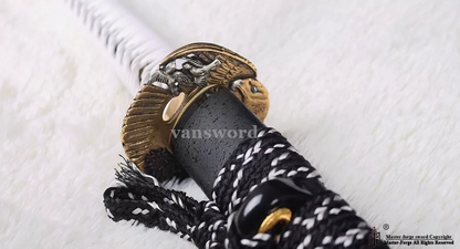 T10 steel Clay tempered Japanese samurai real Katana Samurai sword sharp