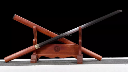 Hand Forged Folded Steel Shikomizue Japanese Samurai Sword Full Tang Shirasaya