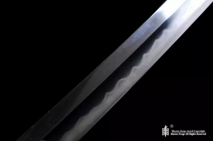 Clay Tempered T10 Folded Steel Japanese Katana Samurai Sword Kobuse Blade Sharp.