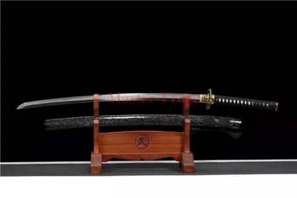 Hand Forged T10 Clay Tempered Japanese Katana Samurai Sword Sharp Battle Ready