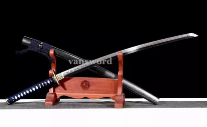 T10 Steel Clay Tempered Battle Ready Japanese Samurai Katana Sword Handmade