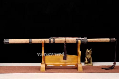 Chinese Tang Dynasty Heng Dao Battle Full Tang Sword 9260 Carbon Steel Sharp