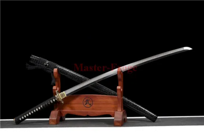 Hand Forged T10 Clay Tempered Japanese Katana Samurai Sword Sharp Battle Ready.