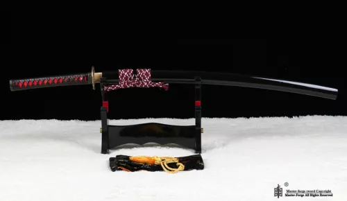 Japanese Samurai Katana Sword Clay Tempered Folded Steel Battle Ready Sharp