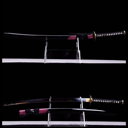 Handforge Original Carbon Steel Japanese Katana Samurai Battle ReadySword Sharp.