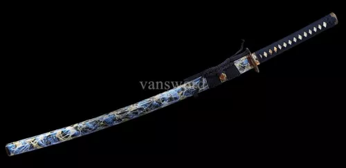 Japanese Samurai Hand Forged Damascus Steel Real Battle Ready Sword Katana HOT.