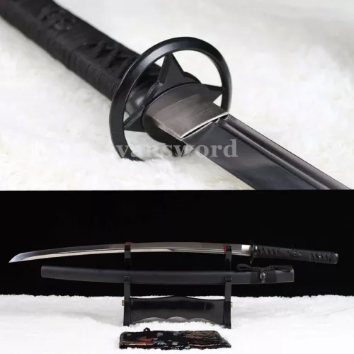 Hand Forged 1095 High Carbon Steel Katana Japanese Samurai Real Sword Sharp