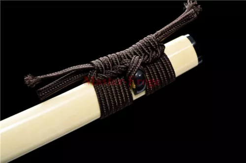 Differential Harden Japanese Samurai Dragon Sword T10 Clay Tempered Katana Sharp