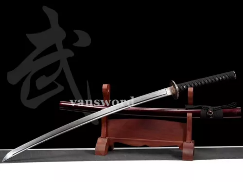 High Clay Tempered T10 Steel Japanese Samurai Katana Sword Real Weapons Sharp