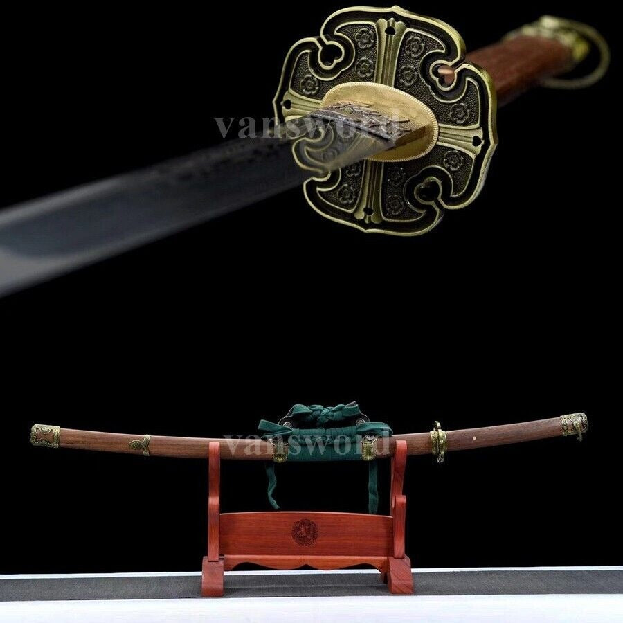 Japanese Tachi Katana Handmade Folded Steel Samurai Sword Full Tang Sharp Blade