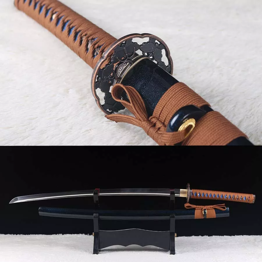 Handmade 9260 Spring Steel Japanese Samurai Sword Katana Full Tang Sharp Blade