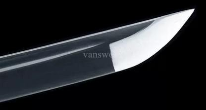 Japanese Katana 1095 High Carbon Steel Samurai Sword Handmade Sharp White Saya.