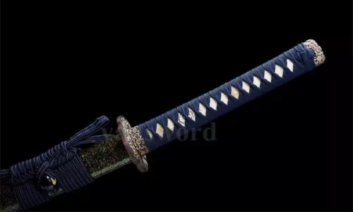 Sharp Katana Sword Handmade T10 steel Clay Tempered Real Choji Hamon Japanese