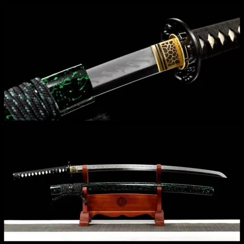 Clay Tempered T10 Steel Hand-abrasived Samurai Katana Japanese Sword Sharp