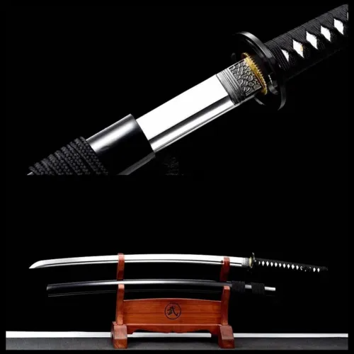 Japanese Katana Samurai Sword High Carbon Steel Full Tang Sharp Battle Ready