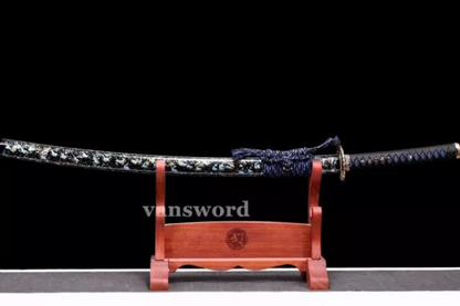 Hand Forged 1095 Battle Ready Carbon Steel Japanese Samurai Katana Sword Sharp.