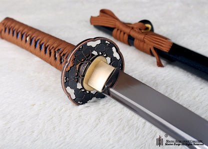 Handmade 9260 Spring Steel Japanese Samurai Sword Katana Full Tang Sharp Blade