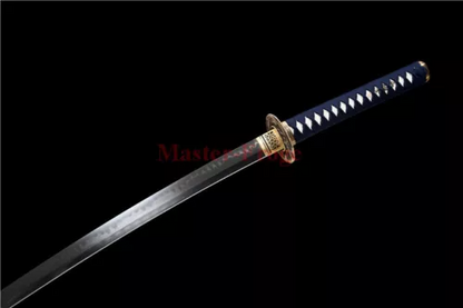 Japanese T10 Clay Tempered Real Katana Samurai Sword Hand Forged Blade Sharp