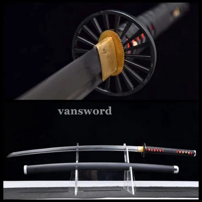 Handmade 9260 Spring Steel Katana Japanese Samurai Sword Full Tang Real Weapon