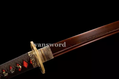 Original Katana Samurai Sword Handmade Folded Steel Japanese Sharp