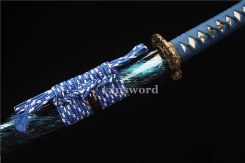 High Quality 1095 High Carbon Steel Japanese Samurai Katana Hand Painted Sword